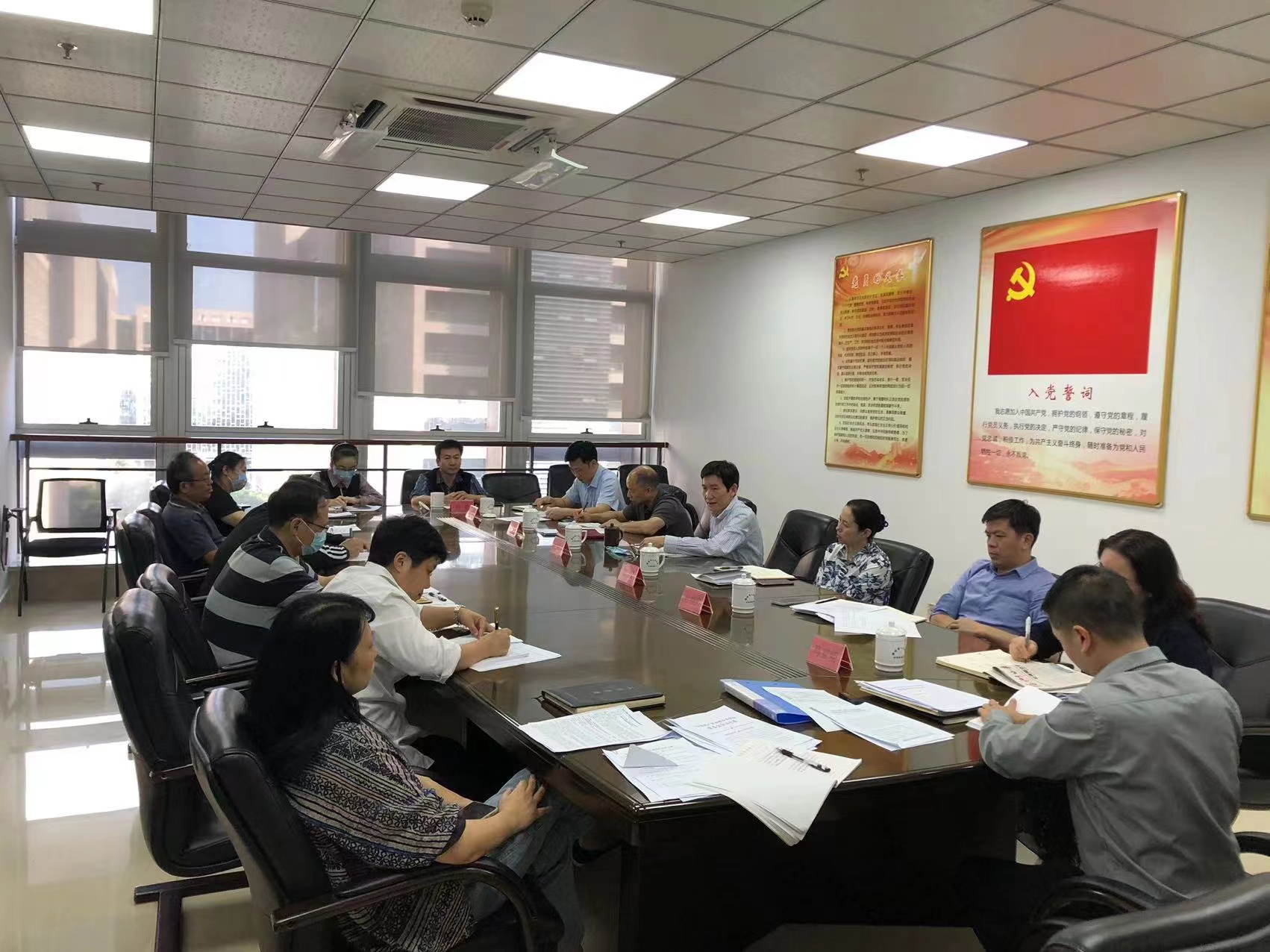 20221014下午党组（扩大）会议暨党组理论学习中心组（扩大）会议，集中学习研讨新华社通讯《让有福之州更好造福于民——“3820”战略工程引领福州高质量发展纪实》