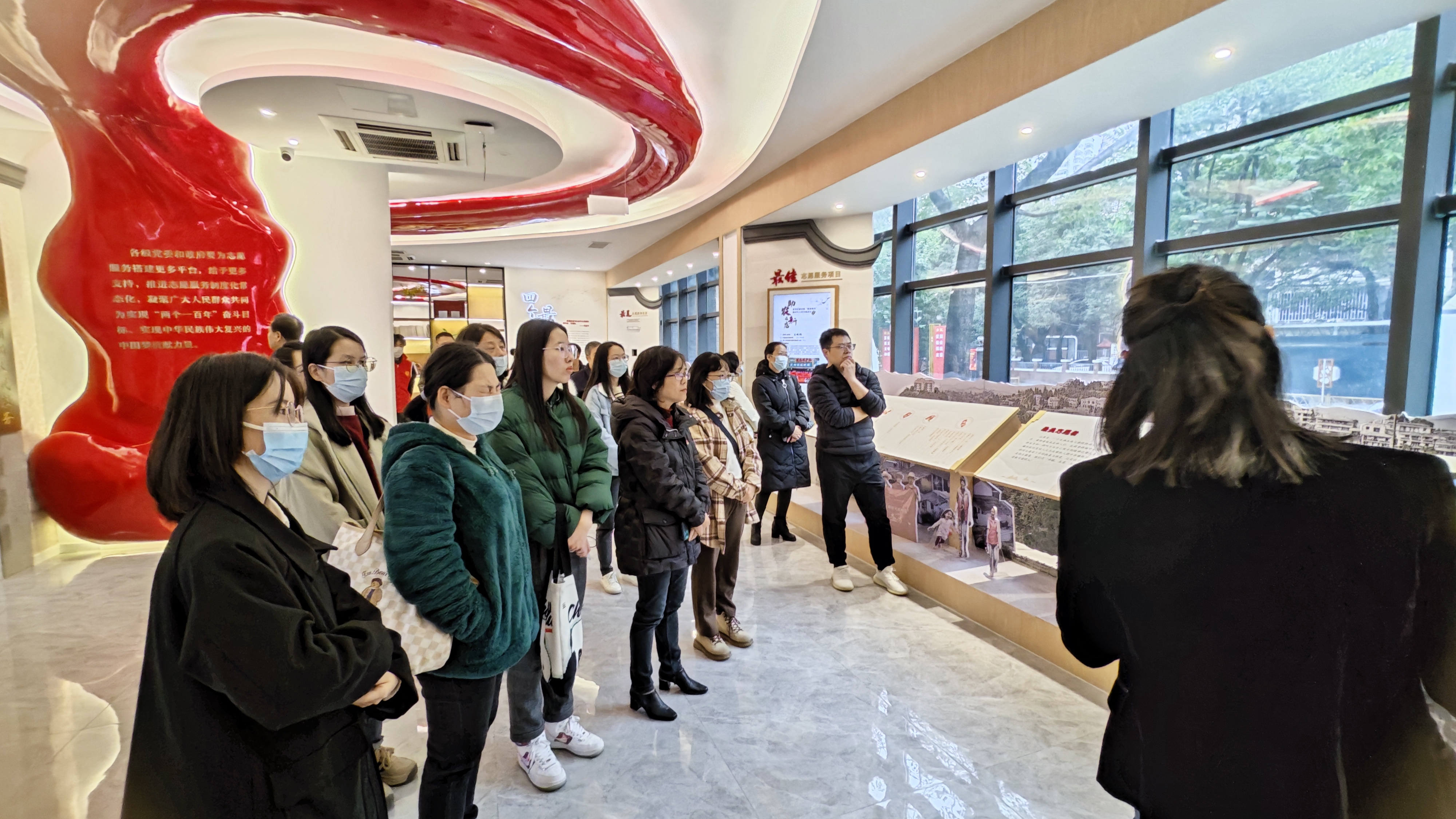 监测服务中心开展“扬正气、树新风、迎元旦“主题参观见学活动-3