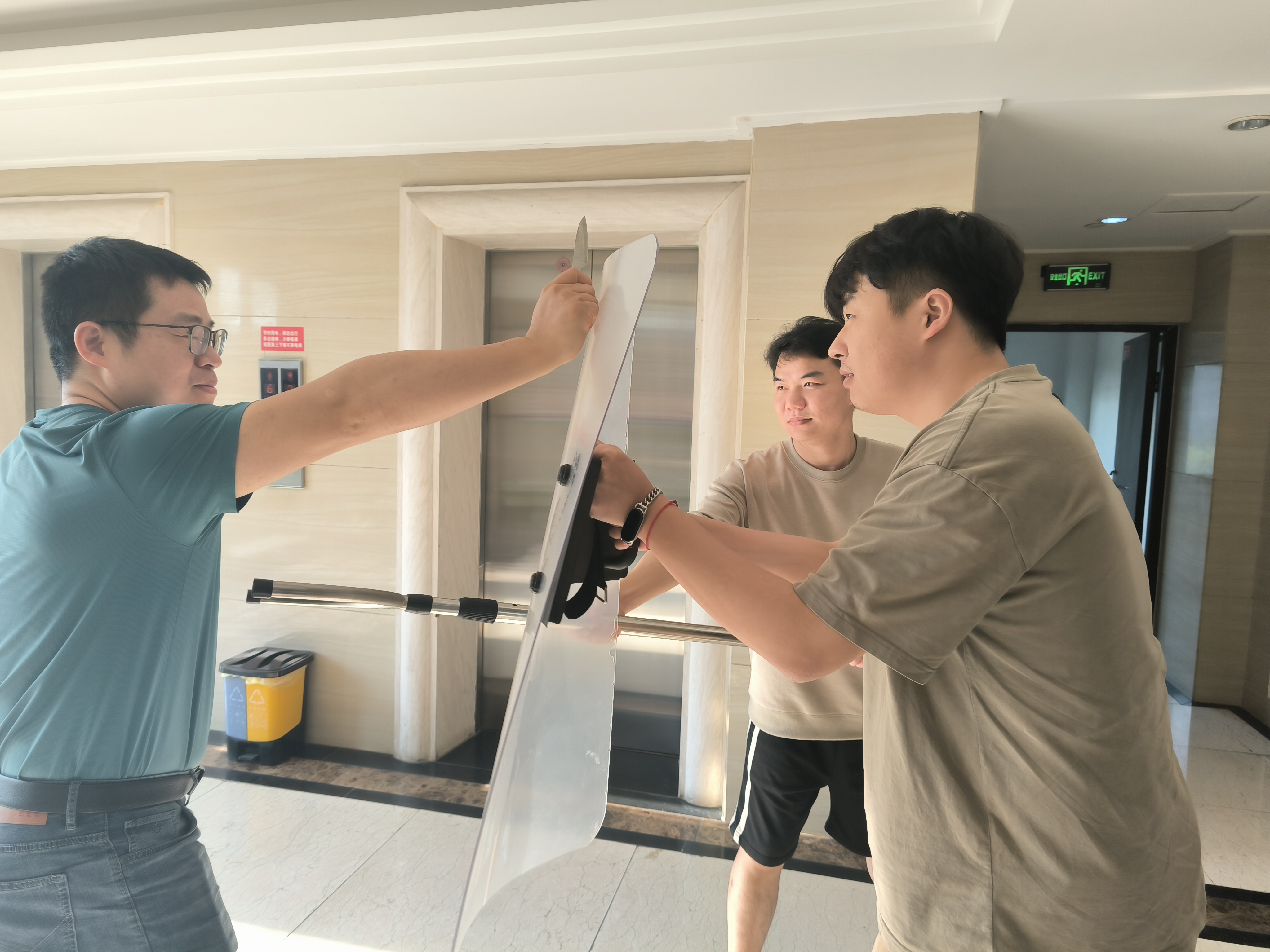 福州市市场监管监测服务中心开展国家安全教育暨反恐应急演练活动-2